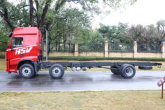 东风柳汽 乘龙H5V 330马力 6X2 9.47米AMT自动挡厢式载货车(国六)(LZ5251XXYH5CC1)