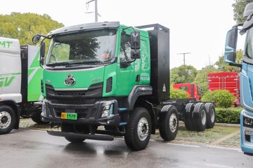 东风柳汽 乘龙H5重卡 长续航版 8X4 7.8米换电式纯电动自卸车350kWh