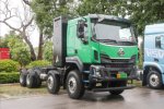 东风柳汽乘龙H5 8X4 7.8米排半换电式纯电动自卸车 上海启源400.62kWh