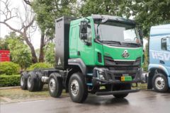东风柳汽 乘龙H5重卡 长续航版 8X4 7.8米换电式纯电动自卸车350kWh