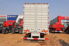 陕汽重卡 德龙L5000 旗舰版 260马力 4X2 9.8米厢式载货车(国六)(SX5189XXYLA721F2)