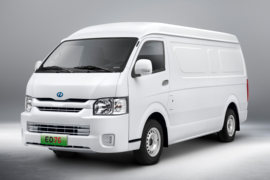 ED75&nbsp;电动封闭厢货外观图片