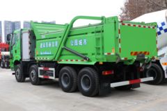 一汽解放 J6P 8X4 5.8米排半纯电动自卸车(CA3310P66N142L4T4BEV)423kWh