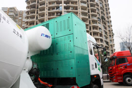 解放JK6&nbsp;混凝土搅拌车上装                                                图片