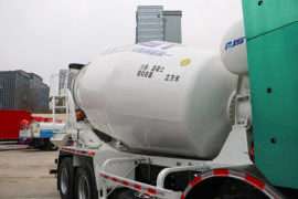 解放JK6&nbsp;混凝土搅拌车上装                                                图片