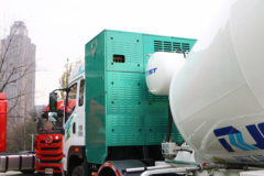 青岛解放 JK6 8X4 纯电动混凝土搅拌运输车(CA1311P28L3T4BEVA80)350kWh