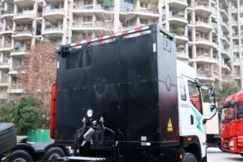 解放JK6&nbsp;电动牵引车底盘图片