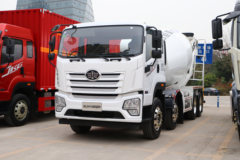 青岛解放 JK6 320马力 轻量化版 8X4 8方混凝土搅拌运输车(CA1311P28K1L4T4BE6A81)