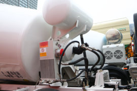 解放JK6&nbsp;混凝土搅拌车上装                                                图片