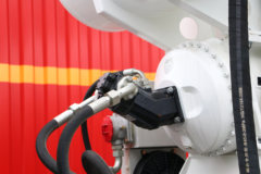 青岛解放 JK6 320马力 轻量化版 8X4 8方混凝土搅拌运输车(CA1311P28K1L4T4BE6A81)