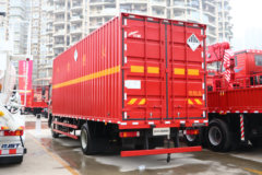 青岛解放 JK6 220马力 4X2 7.8米厢式危化品车(CA1180P28K2L4BE6A81)