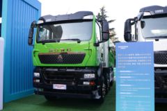 重汽豪沃 HOWO TX重卡 8X4 5.8米纯电动自卸车(ZZ3317Y326GZ1BEV)422kWh