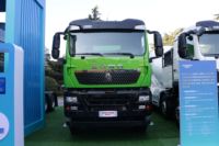 重汽豪沃 HOWO TX重卡 8X4 5.8米纯电动自卸车(ZZ3317Y326GZ1BEV)422kWh