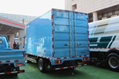 中国重汽HOWO 悍将 4.5T 4.15米单排纯电动厢式轻卡100kWh