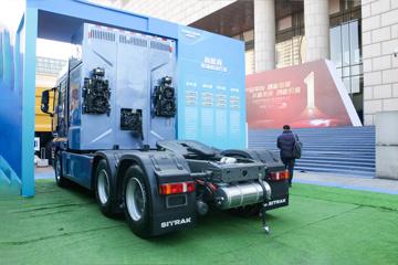 �����ǵ¿� SITRAK GX�ؿ� 6X4ȼ�ϵ��ǣ����(ZZ4256Y384HZ1FCEV)ͼƬ