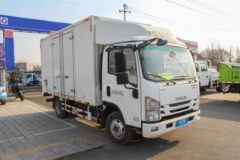 庆铃 五十铃KV100 120马力 4.13米单排厢式轻卡(QL5043XXYBUHAJ)