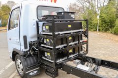 福田 时代领航S1 4.5T 单排纯电动小卡底盘66.84kWh