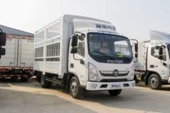 福田 奥铃新捷运 青春版 132马力 4.17米单排仓栅式轻卡(国六)(BJ5048CCY9JEA-AB2)