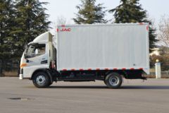 江淮 骏铃V5 150马力 4.15米单排厢式轻卡(国六)(HFC5043XXYP32K1C7S)