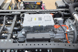 骏铃HV5&nbsp;电动载货车底盘图片