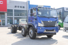福田 时代领航ES5 240马力 6X2 6.8米排半栏板载货车(BJ1244VNPFB-01)