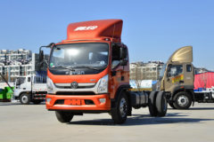 福田 奥铃新捷运 184马力 5.8米排半栏板载货车(国六)(BJ1168VKPFG-AD1)