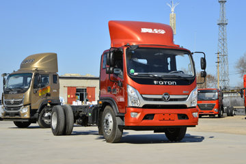 福田 奥铃新捷运 184马力 5.8米排半栏板载货车(国六)(BJ1168VKPFG-AD1)