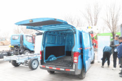 飞碟 U5系列 2.6T 2座 2.38米纯电动厢式运输车41.86kWh