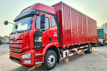 一汽解放 J6L中卡 精英版 260马力 4X2 9.7米厢式载货车(CA5181XXYP62K1L5E6)