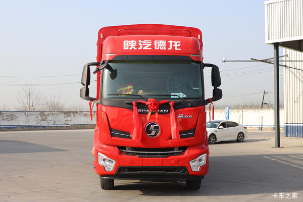 陕汽重卡 德龙M6000 270马力 4X2 9.85米翼开启厢式载货车(国六)(SX5189XYKVB721)