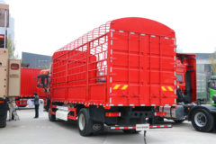 青岛解放 JK6中卡 245马力 CNG 4X2 6.7米仓栅式载货车(国六)(CA5180CCYP28K8L2NE6A90)