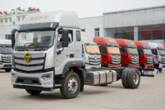 福田 欧航R pro系 220马力 6.8米AMT自动档栏板载货车(国六)(BJ1186VKPFK-1M)