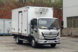 福田欧马可底盘 冷藏车外观图片