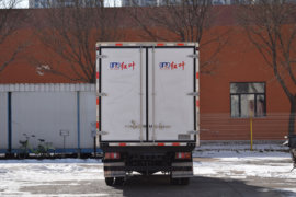 重汽HOWO轻卡底盘&nbsp;冷藏车外观图片