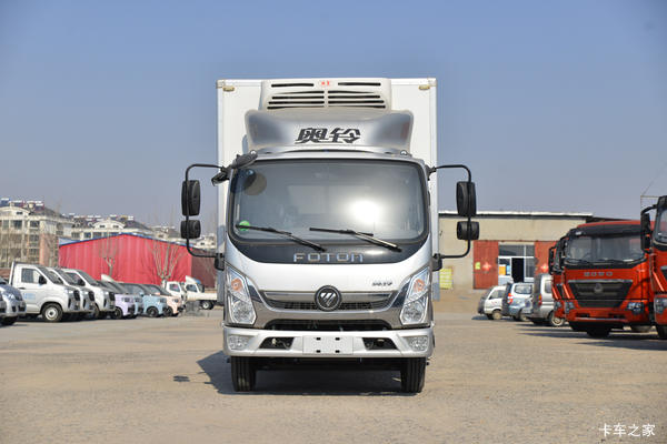 福田 奥铃速运 北极熊 160马力 4X2 4.085米冷藏车