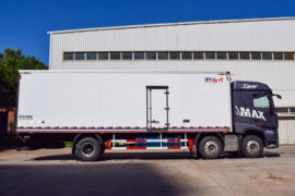 重汽豪沃底盘&nbsp;冷藏车外观图片