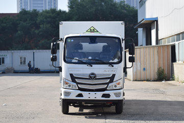 福田 欧马可S1 127马力 4X2 4.1米易燃液体厢式运输车(国六)(红叶牌)(MHY5040XRYBJK)