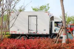 中国重汽HOWO 悍将 170马力 4X2 4米冷藏车(国六)