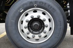 东风新疆 天龙KL燃气 380马力 8X4 9.4米CNG仓栅式载货车(中国重汽12档)(DFV5318CCYGP6N)