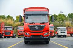 东风新疆 天锦KR燃气 220马力 4X2 6.75米CNG仓栅式载货车(法士特8档)(DFV5182CCYGP6N)