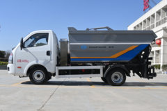 湖北新楚风 满天星 4.5T 3.185米纯电动自装卸式垃圾车(HQG5045ZZZEV)41.86kWh