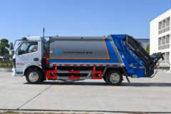 湖北新楚风 满天星 8.5T 纯电动压缩式垃圾车(HQG5086ZYSEV2)106.95kWh