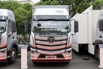 福田 欧曼行星 270马力 4X2 8.1米厢式载货车(BJ5181XXYY6ANL-05)