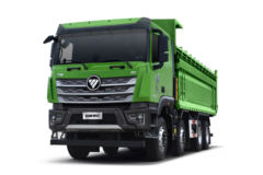 福田欧曼 昆仑 580马力 8X4 7.6米自卸车(国六)(BJ3319Y6GRL-69)