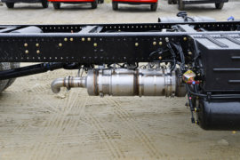 东风商用车底盘&nbsp;高空作业车底盘图片