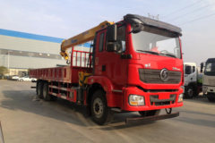 陕汽重卡 德龙新M3000 270马力 6X4 8.4米随车吊(程力威牌)(CLW5250JSQSDP)