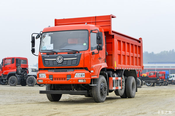 东风商用车 天锦VR 245马力 法士特10档 6X2中提升 4.3米自卸车