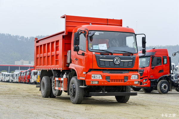 东风商用车 天锦VR重卡 245马力 6X2R 4.3米自卸车(国六)