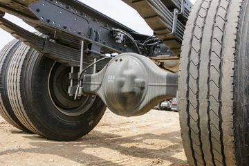 �й����� HOWO MAX 350���� 6X2 9.6��AMT�Զ��������ػ���(ZZ1257N54CKF1)ͼƬ