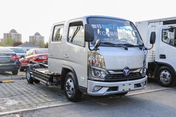 福田奥铃 智蓝EM 4.5T 3.17米双排纯电动栏板轻卡100.27kWh